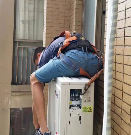 黄石港空调移机